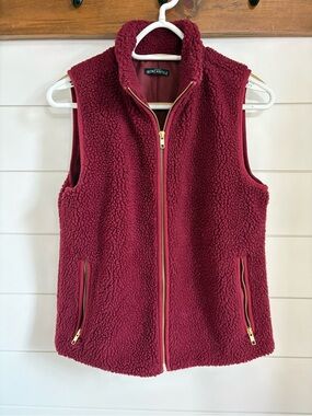 J.crew Sherpa fleece vest